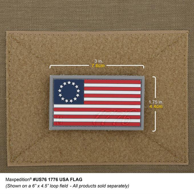 1776 USA Flag Morale Patch - Image 5
