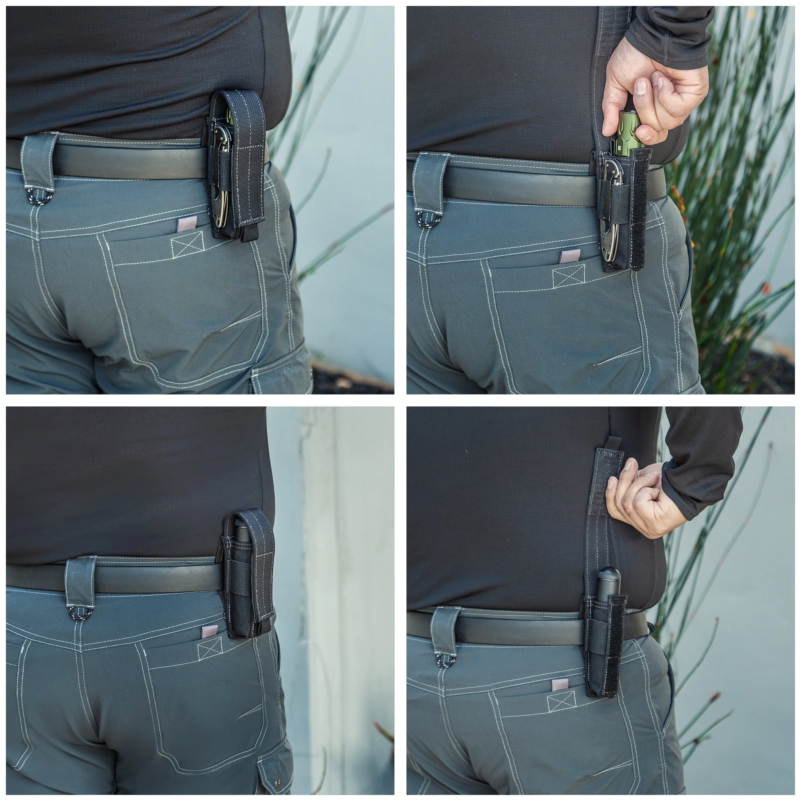 5" Flashlight Sheath  (Black) (Buy 1 Get 1 Free. Mix and Match in Multiples of 2. All Sales Final.) - Image 5