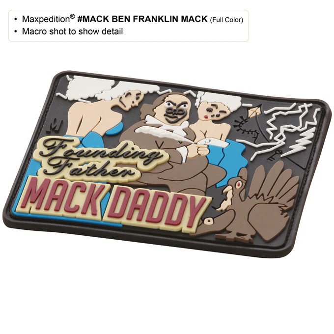 Ben Franklin Mack Morale Patch - Image 3