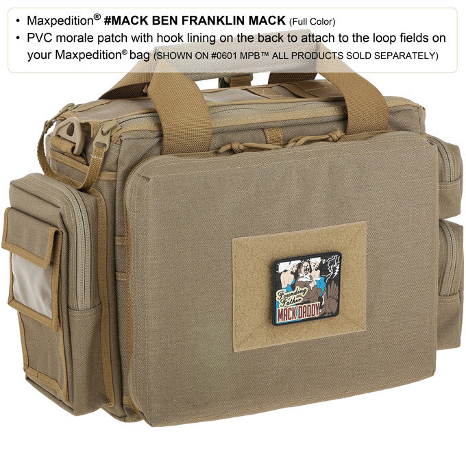Ben Franklin Mack Morale Patch - Image 4