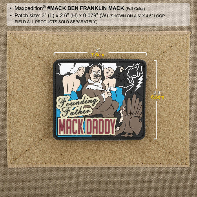 Ben Franklin Mack Morale Patch - Image 5