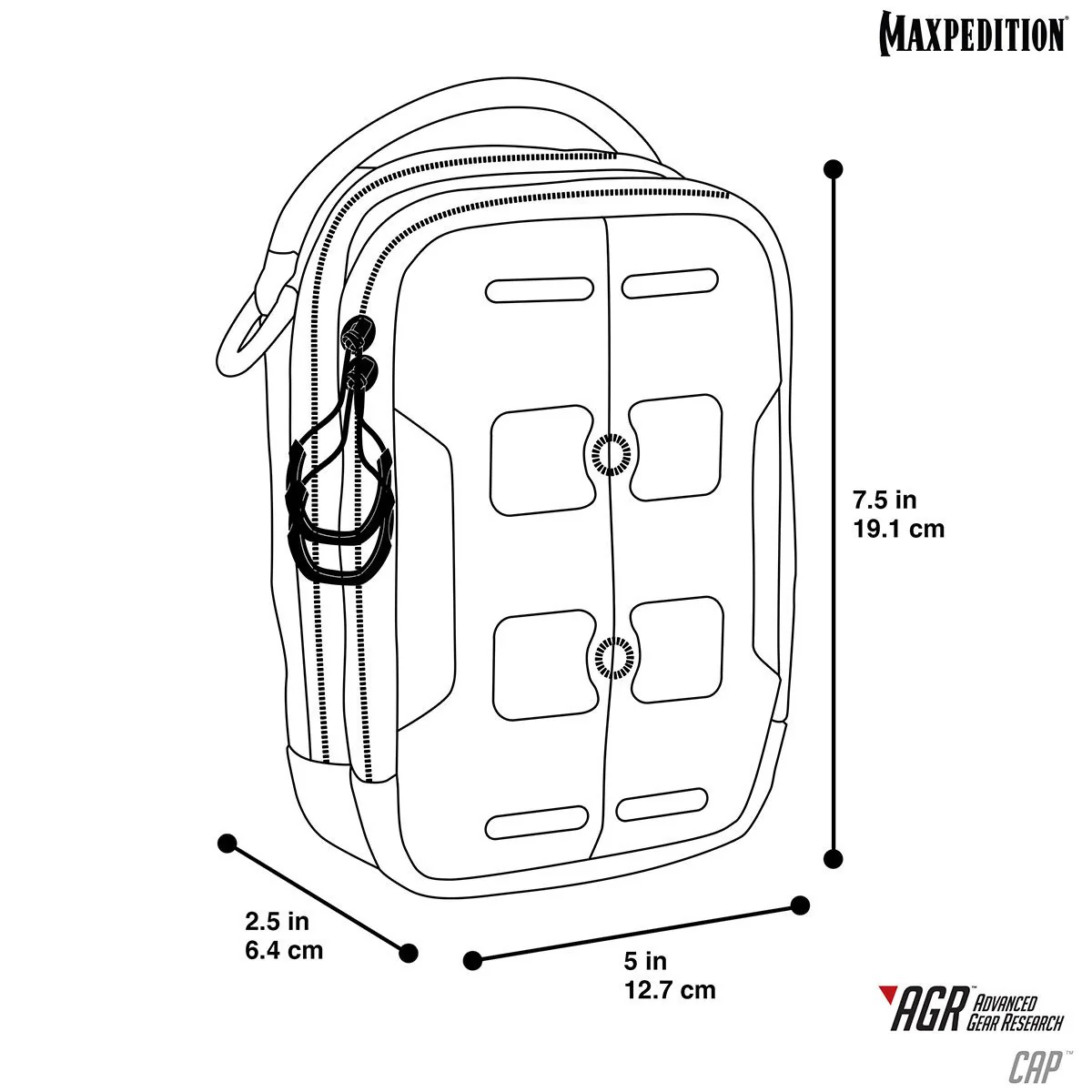 CAP Compact Admin Pouch (CLOSEOUT SALE. FINAL SALE.) - Image 9