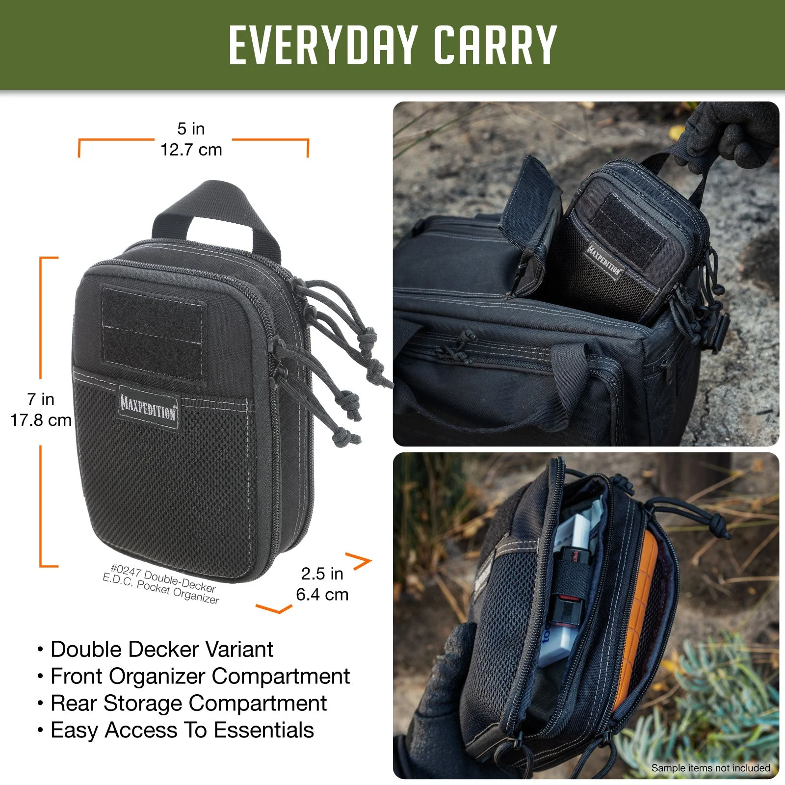 Double-Decker E.D.C. Pocket Organizer - Image 4