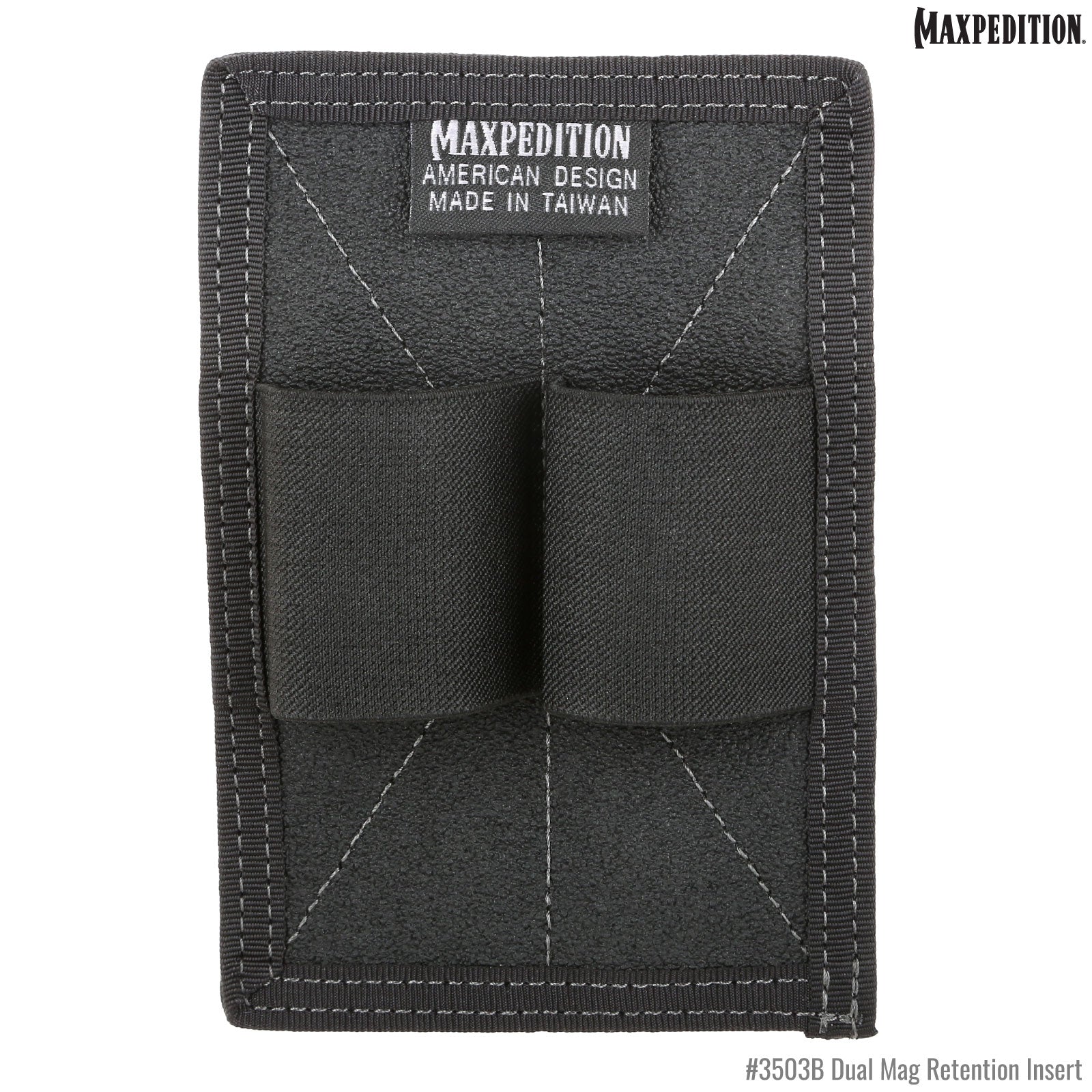 Dual Mag Retention Insert (Black) (Buy 1 Get 1 Free. Mix and Match in Multiples of 2. All Sales Final.) - Image 2