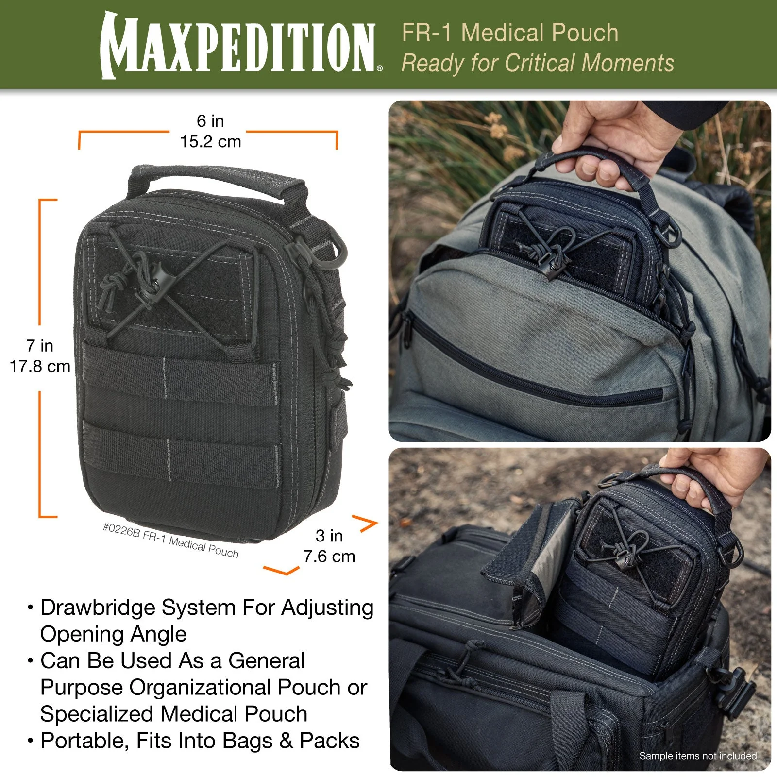 FR-1 Medical Pouch (Buy 1 Get 1 Free. Mix and Match in Multiples of 2. All Sales Final.) - Image 4