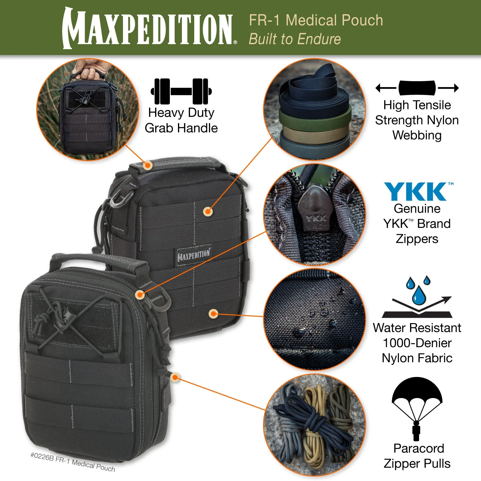FR-1 Medical Pouch (Buy 1 Get 1 Free. Mix and Match in Multiples of 2. All Sales Final.) - Image 6