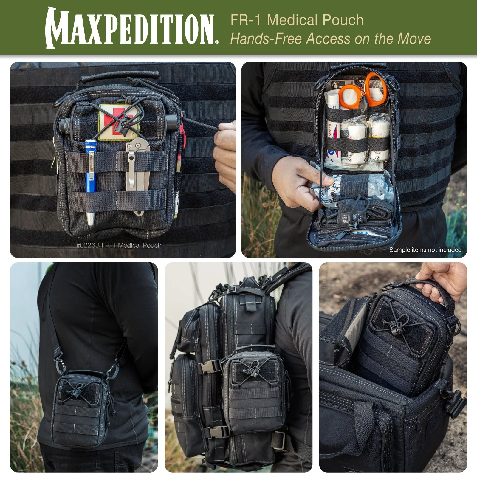 FR-1 Medical Pouch (Buy 1 Get 1 Free. Mix and Match in Multiples of 2. All Sales Final.) - Image 8