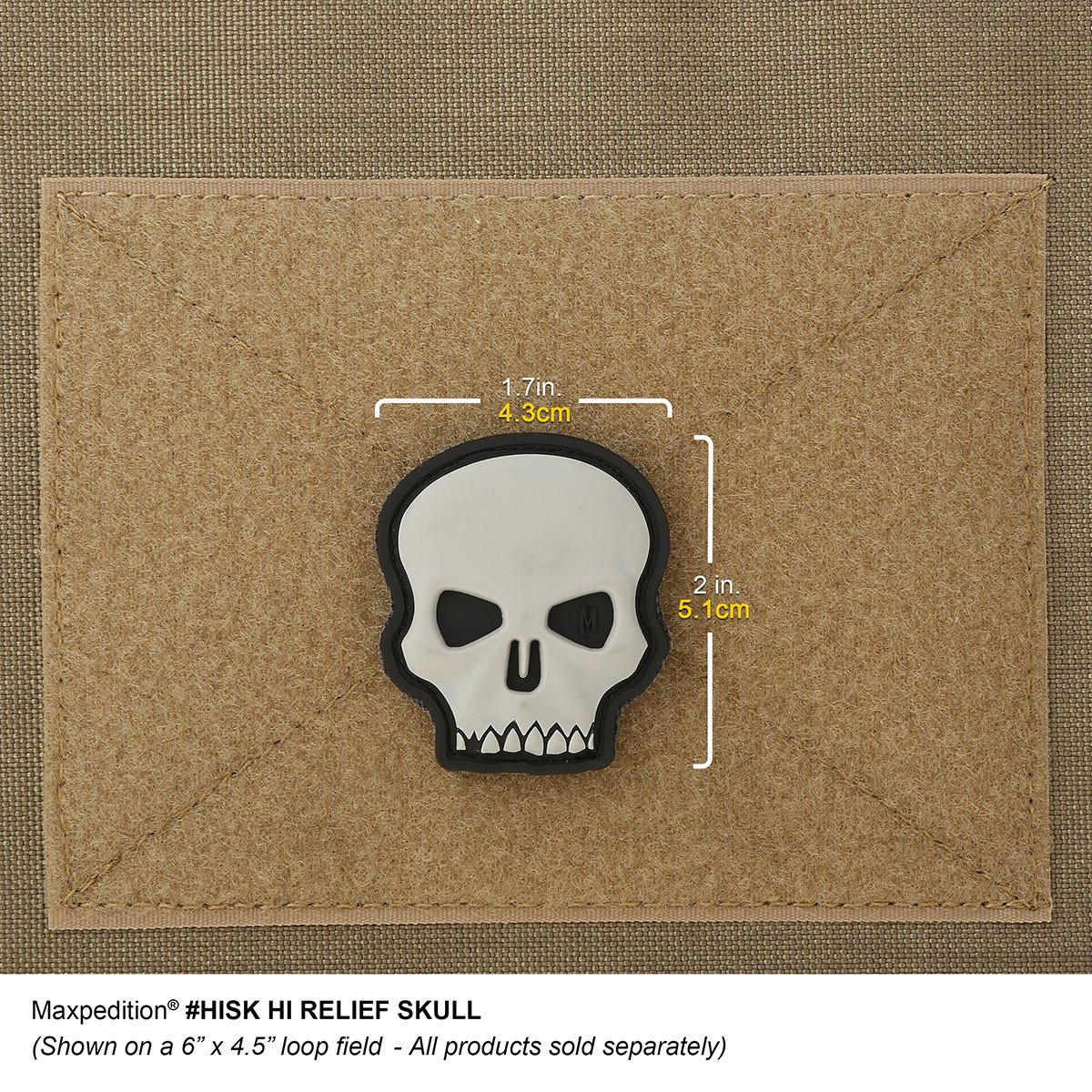 Hi Relief Skull Morale Patch - Image 4