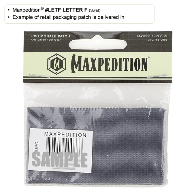 Letter F Morale Patch - Image 6