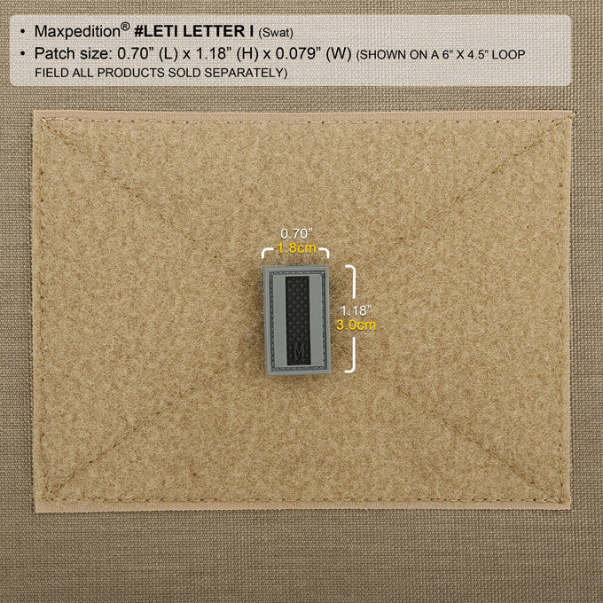 Letter I Morale Patch - Image 4