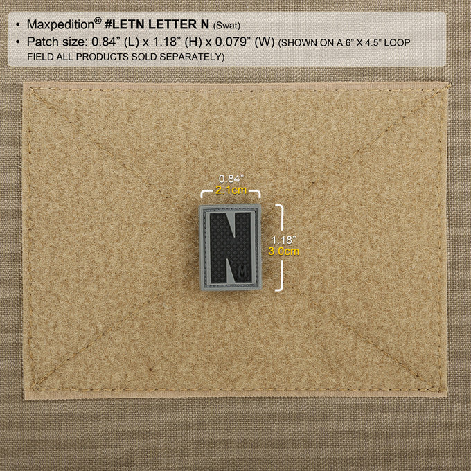Letter N Morale Patch - Image 4