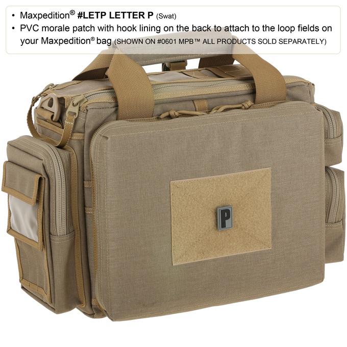 Letter P Morale Patch - Image 3