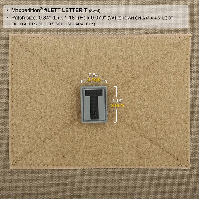 Letter T Morale Patch - Image 4