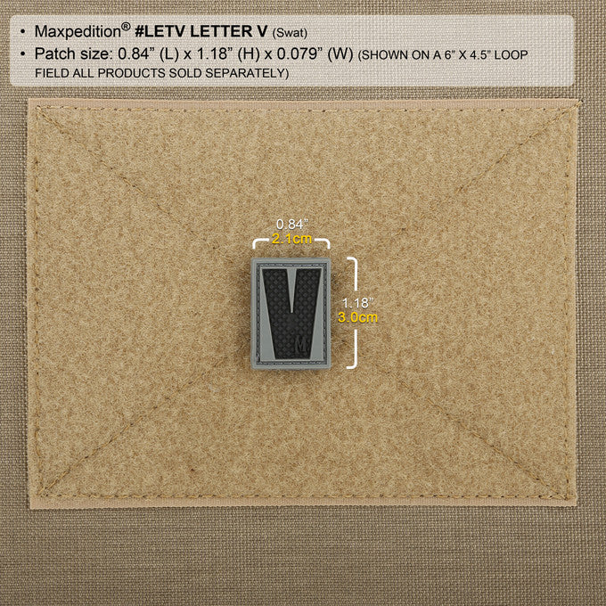Letter V Morale Patch - Image 4