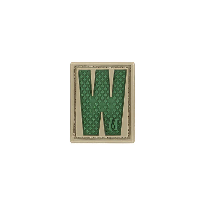 Letter W Morale Patch - Image 2