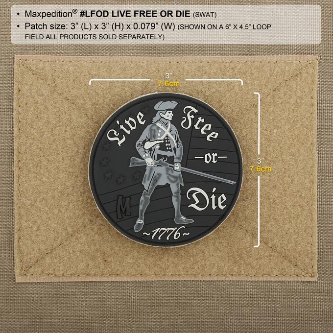 Live Free Or Die Morale Patch - Image 4