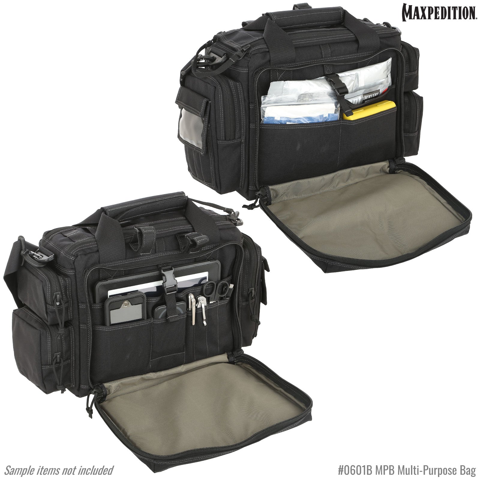 MPB Multi-Purpose Bag (Black) (Buy 1 Get 1 Free. Mix and Match in Multiples of 2. All Sales Final.) - Image 13