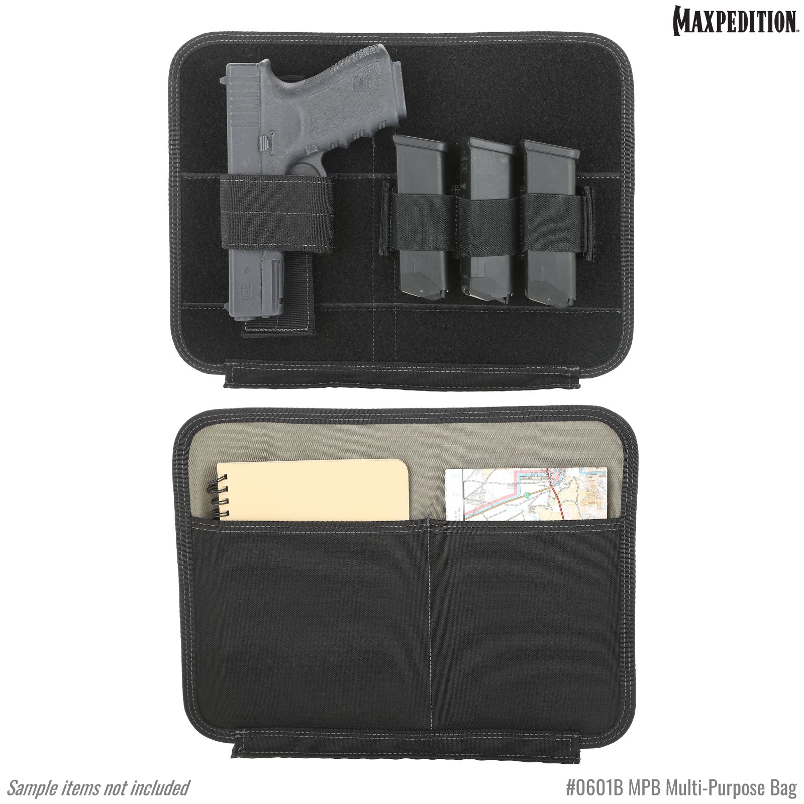 MPB Multi-Purpose Bag (Black) (Buy 1 Get 1 Free. Mix and Match in Multiples of 2. All Sales Final.) - Image 9