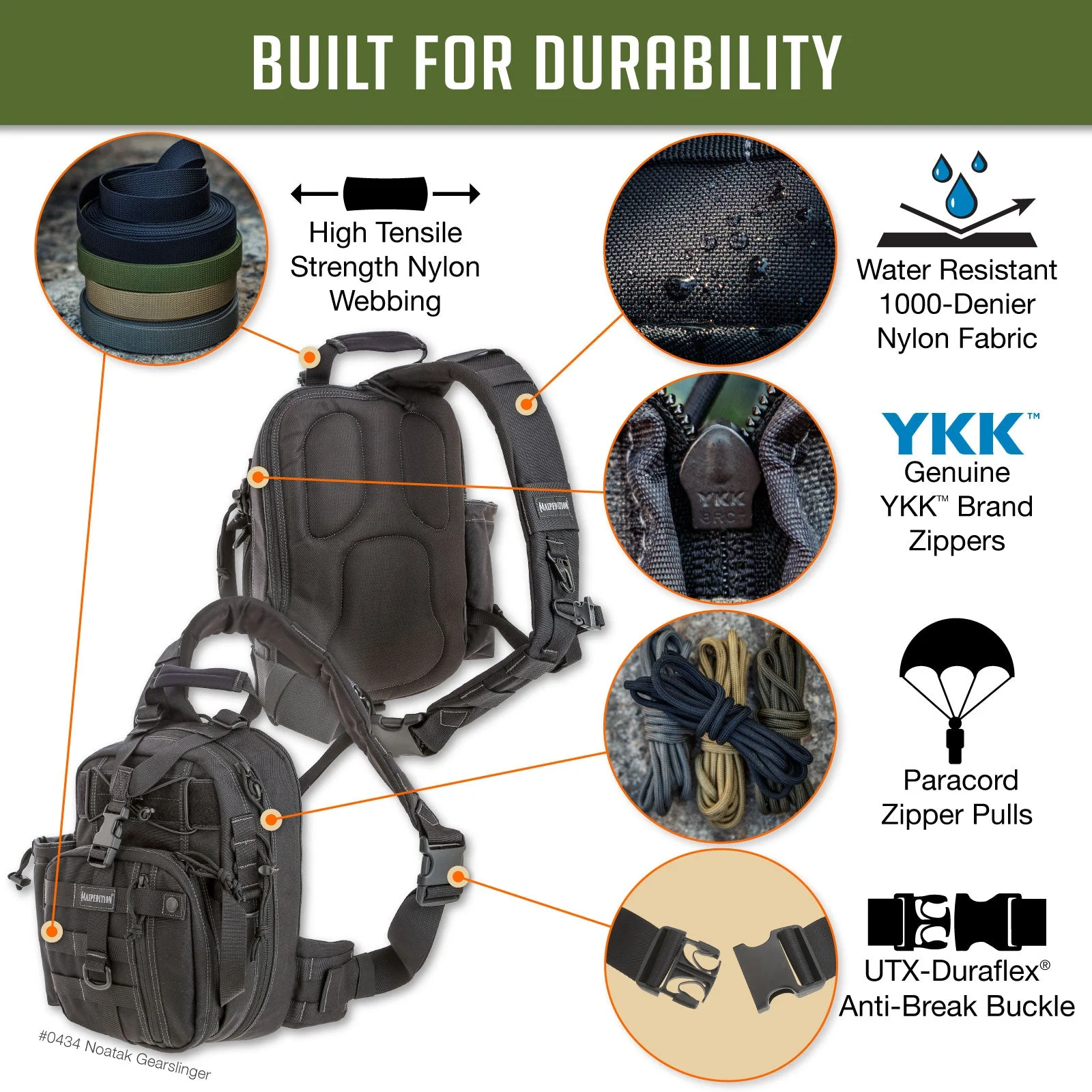 Noatak Gearslinger (Black) (Buy 1 Get 1 Free. Mix and Match in Multiples of 2. All Sales Final.) - Image 4