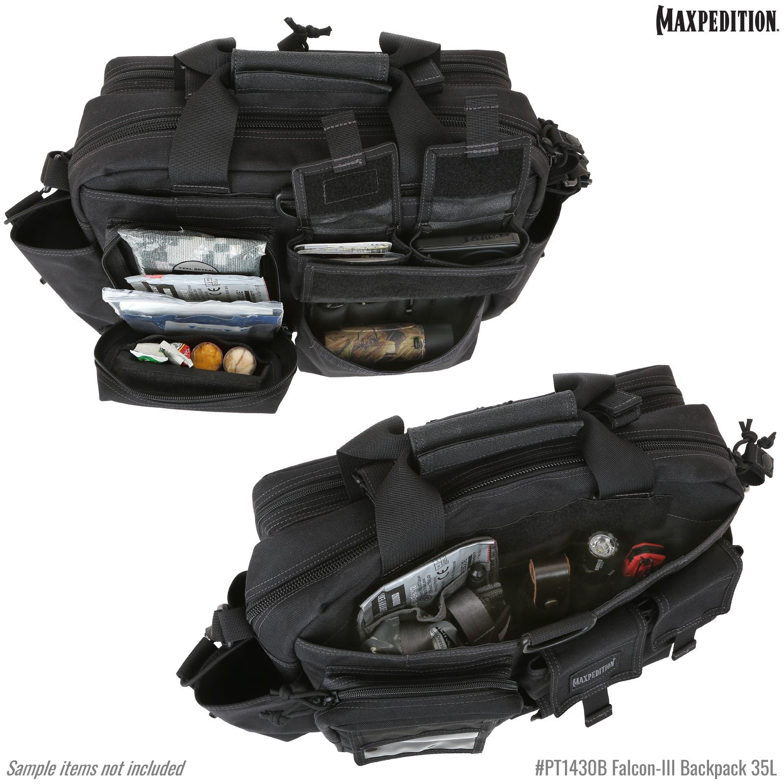 Operator Tactical Attache (Black) (Buy 1 Get 1 Free. Mix and Match in Multiples of 2. All Sales Final.) - Image 11