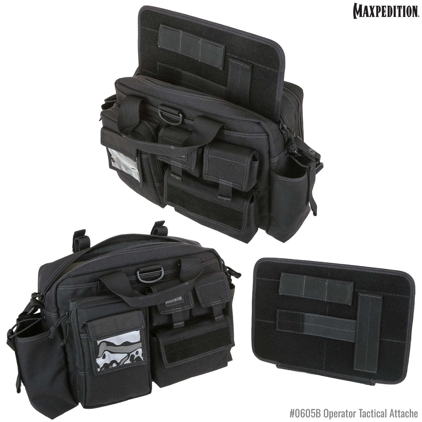 Operator Tactical Attache (Black) (Buy 1 Get 1 Free. Mix and Match in Multiples of 2. All Sales Final.) - Image 8