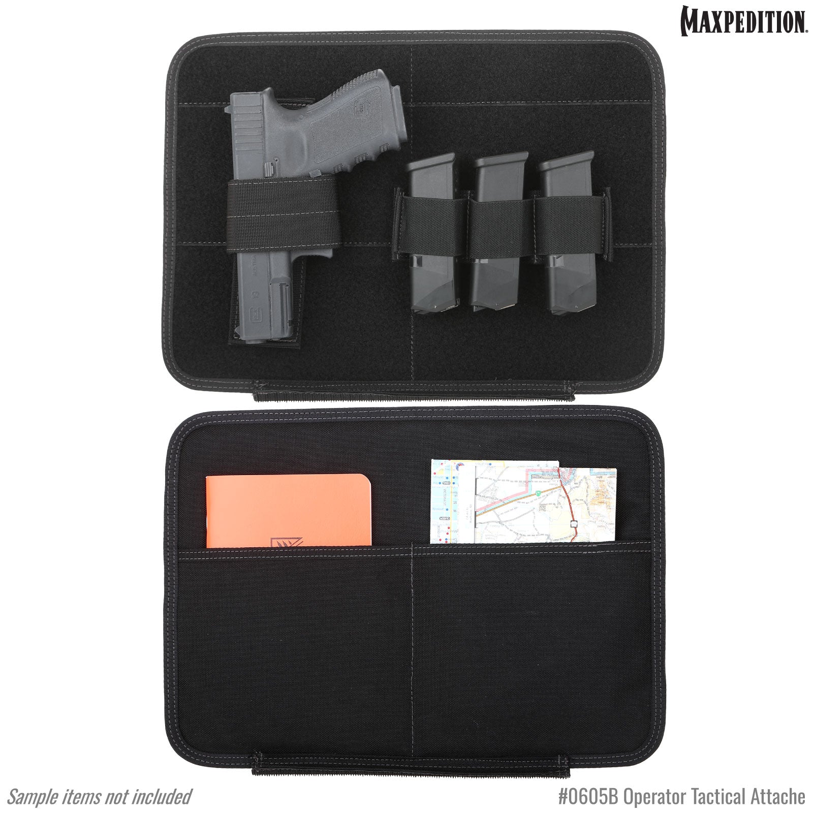 Operator Tactical Attache (Black) (Buy 1 Get 1 Free. Mix and Match in Multiples of 2. All Sales Final.) - Image 9