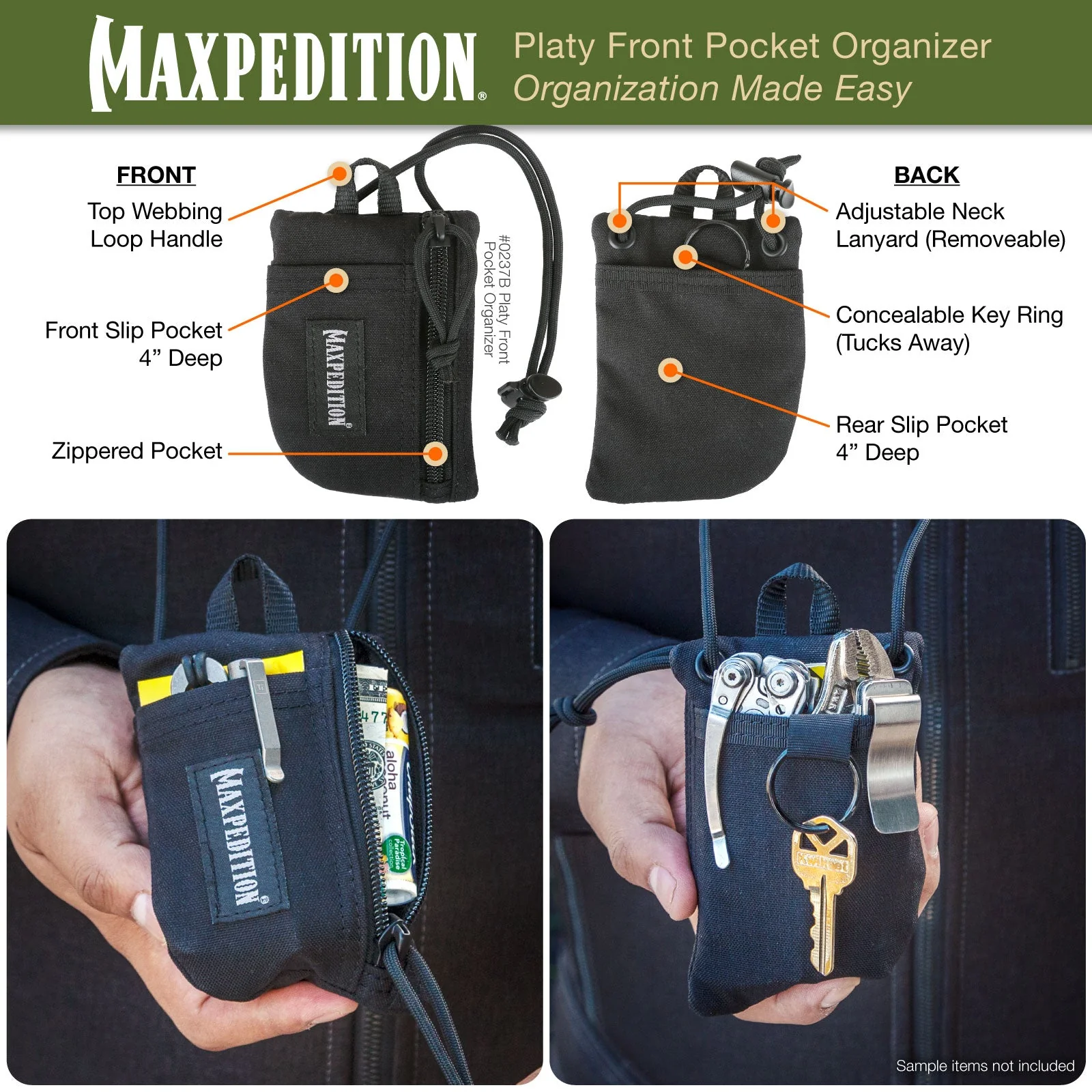 Platy Front Pocket Organizer - Image 8
