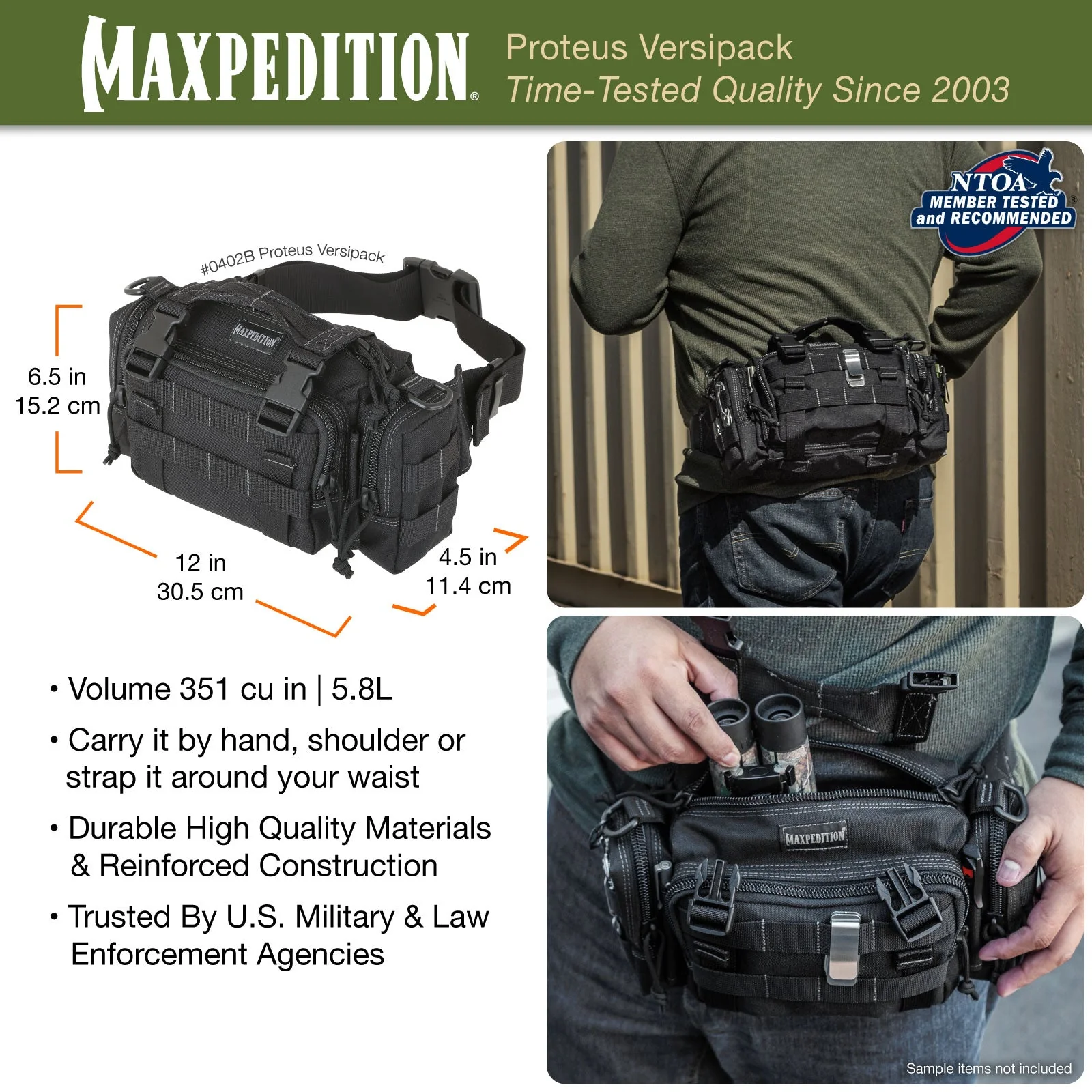 Proteus Versipack (Buy 1 Get 1 Free. Mix and Match in Multiples of 2. All Sales Final.) - Image 7