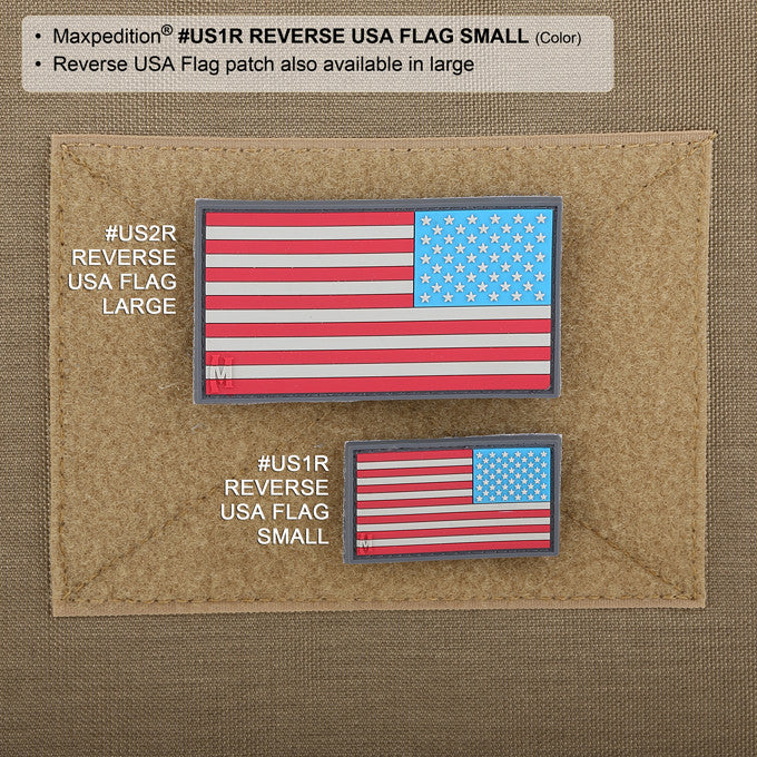 Reverse USA Flag Morale Patch (Small) - Image 5