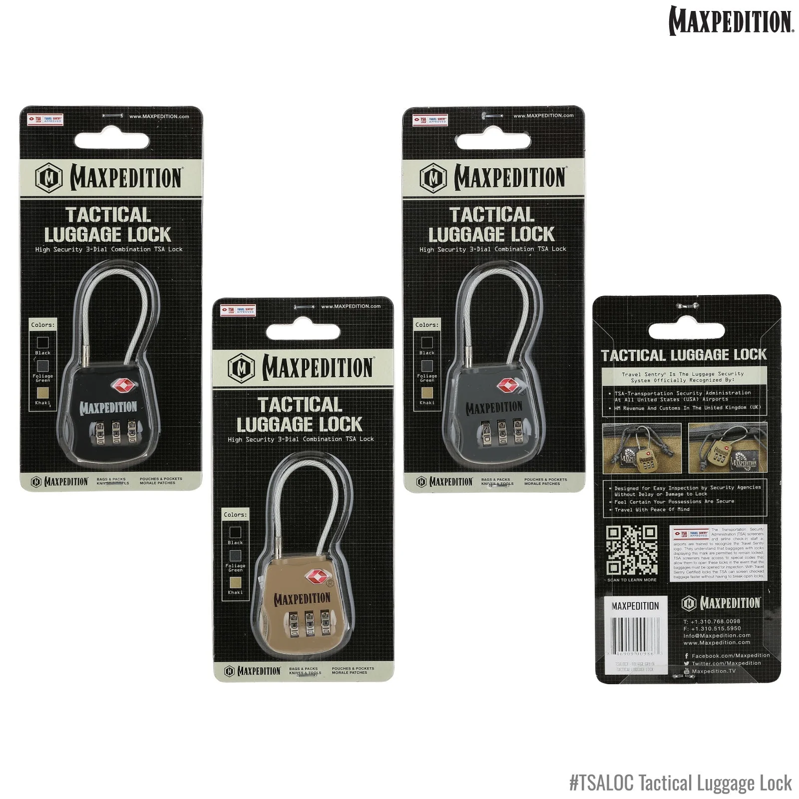 Tactical Luggage Lock (Buy 1 Get 1 Free. Mix and Match in Multiples of 2. All Sales Final.) - Image 10