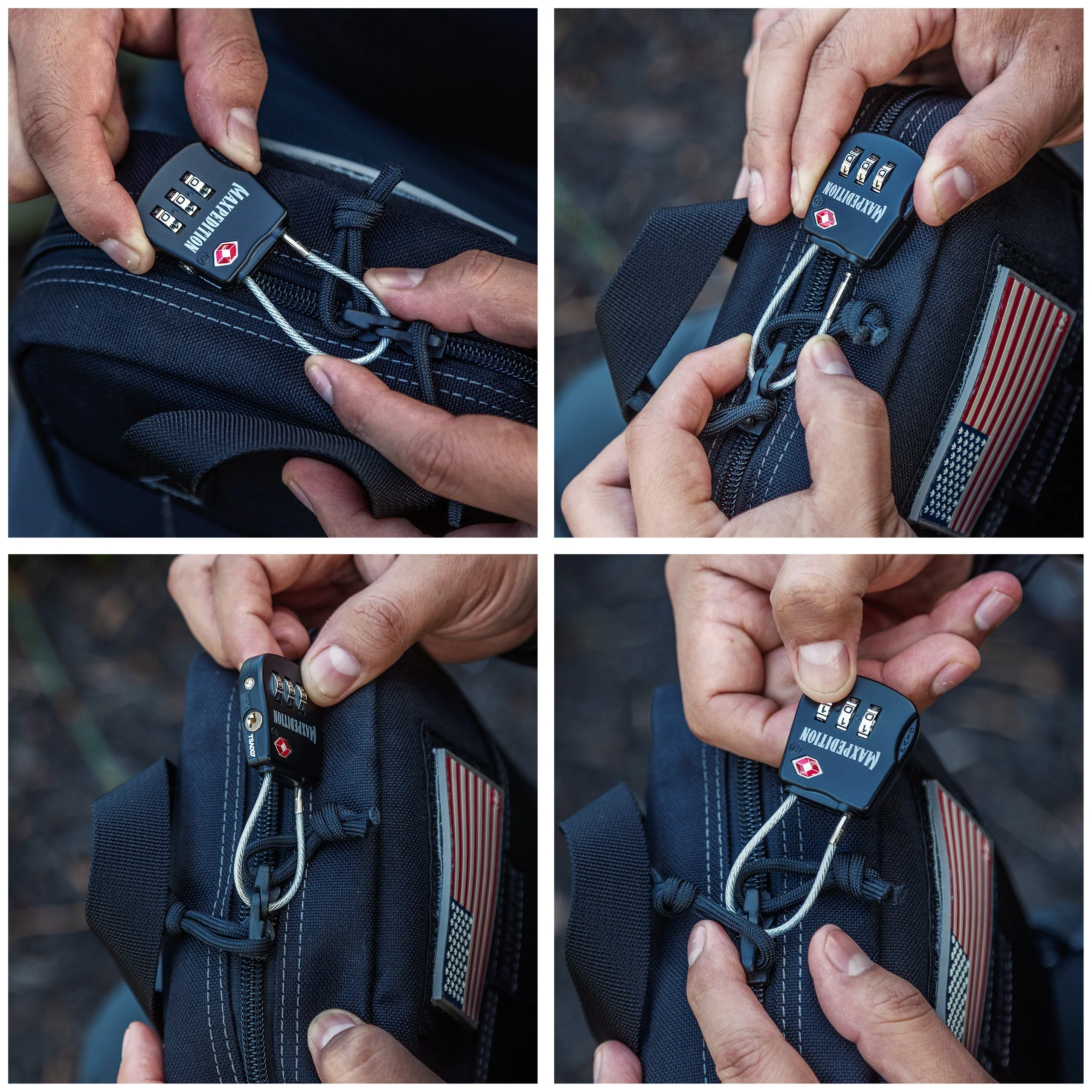 Tactical Luggage Lock (Buy 1 Get 1 Free. Mix and Match in Multiples of 2. All Sales Final.) - Image 5