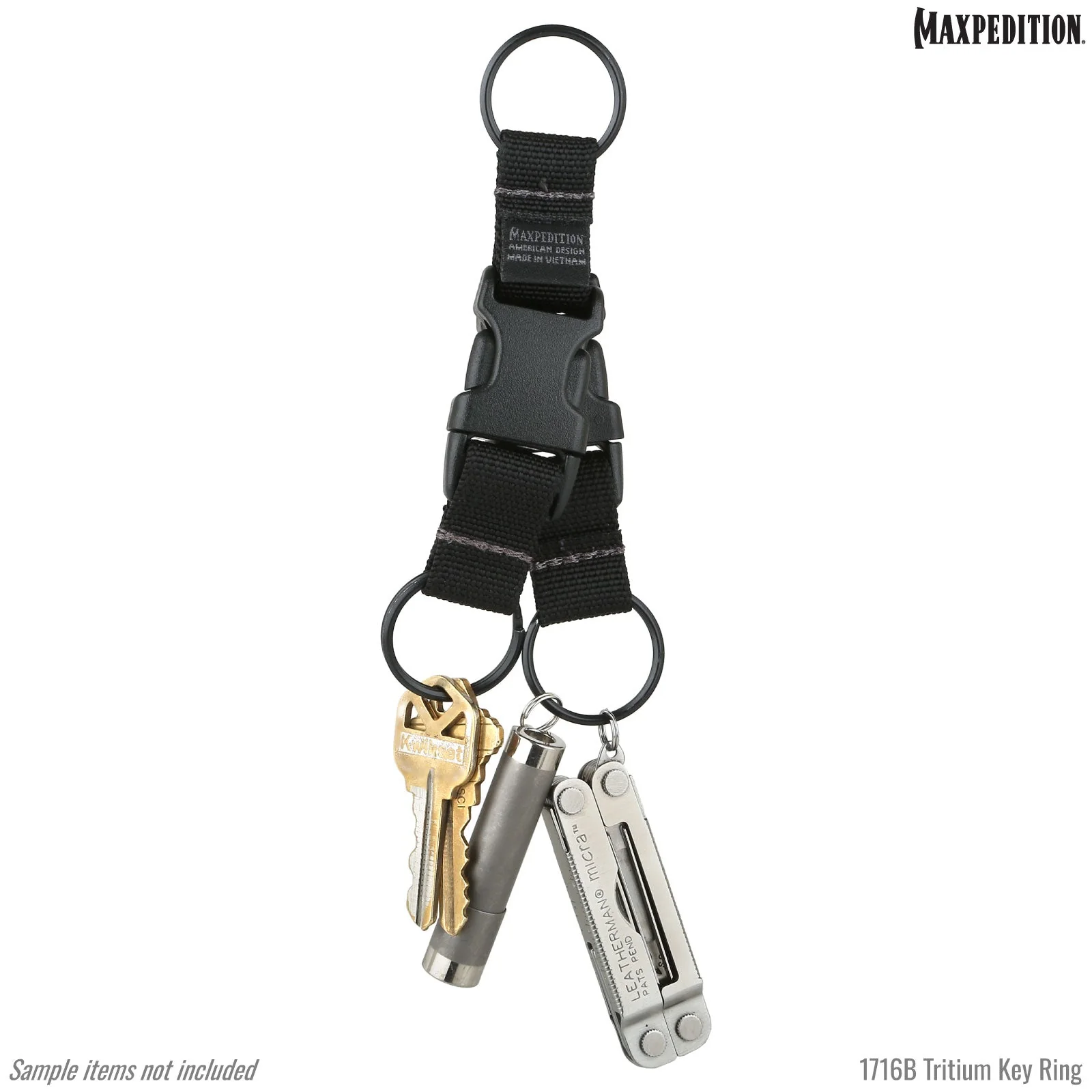 Tritium Key Ring (Buy 1 Get 1 Free. Mix and Match in Multiples of 2. All Sales Final.) - Image 8