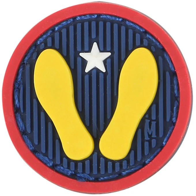 Yellow Footprints Morale Patch