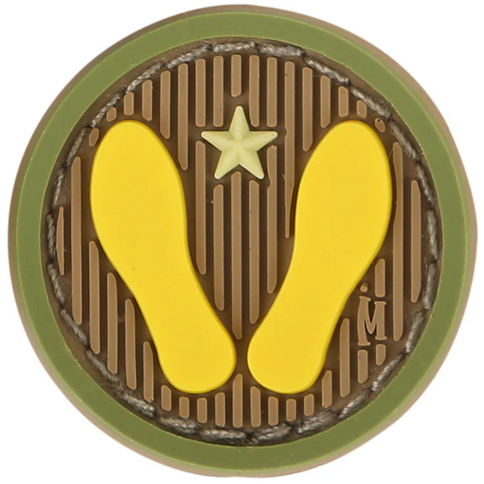 Yellow Footprints Morale Patch - Image 3